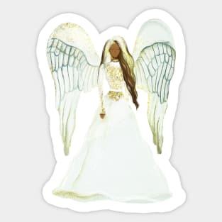 Black Angel Sticker